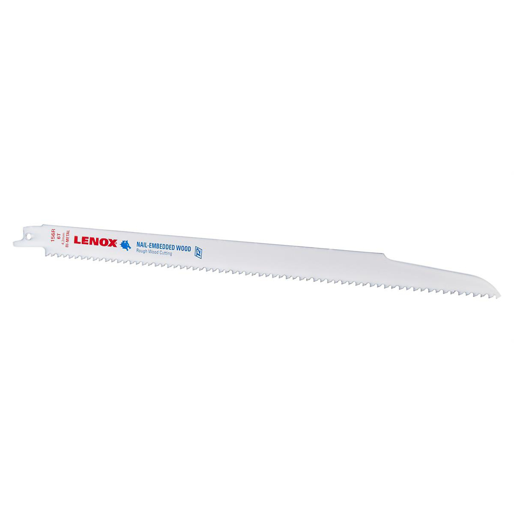 Lenox Tools Reciprocating Saw Blades — 12in. Length, Bi-Metal, 6 TPI, Model# LEX22755